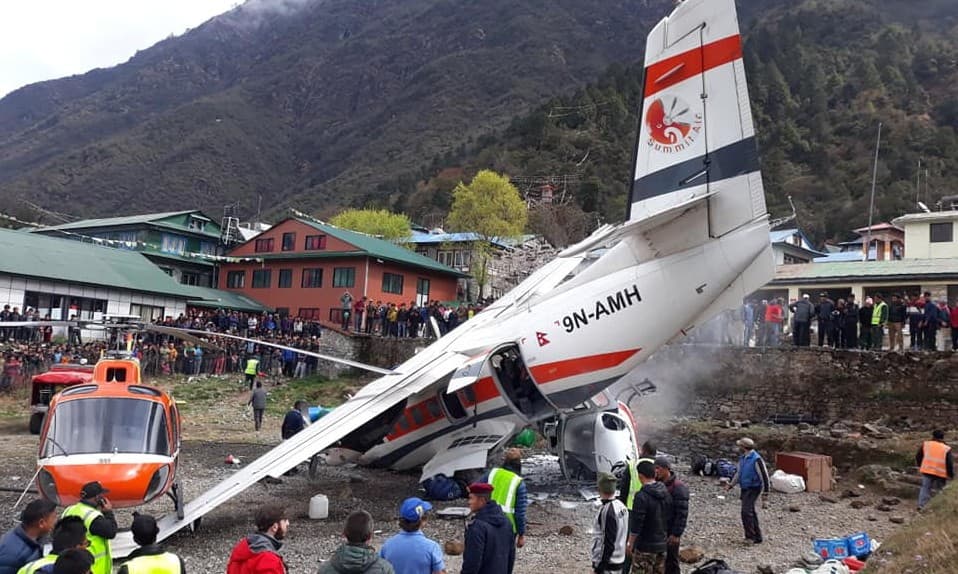 At least 2 killed in aircraft collision in Nepal’s Lukla airport