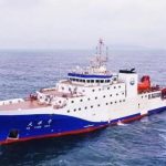 China’s new marine resource survey ship delivered in Guangzhou