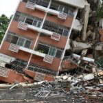 No casualties after residential building tilts in south China