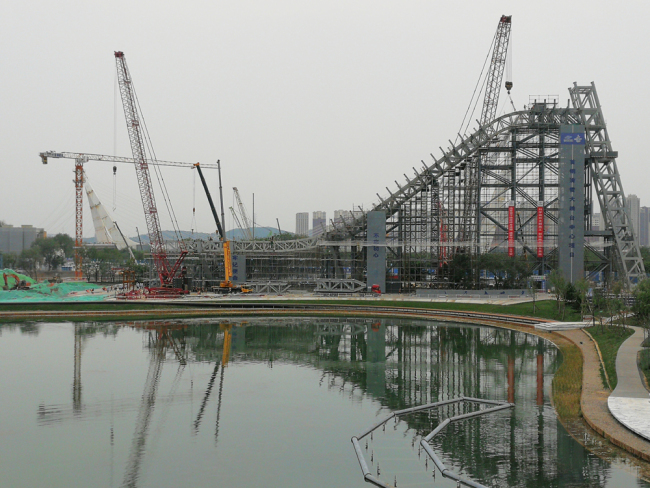 Ski-jumping platform for Beijing 2022 to finish construction at year end