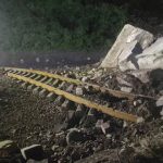 4 bodies retrieved from site of rock collapse blocking major railway line