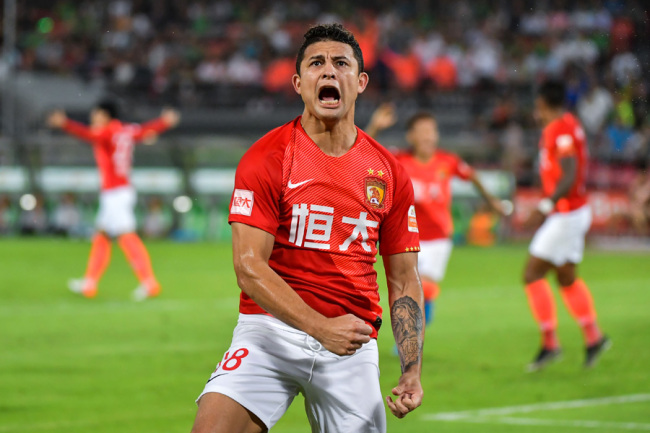 Guangzhou Evergrande equal CSL record after victory in Beijing