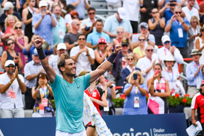 Rafael Nadal wins 5th Roger Cup title, beating Medvedev