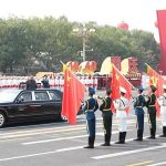 Xi honors participants in National Day parade