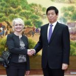 China’s top legislator holds talks with Swiss National Council president