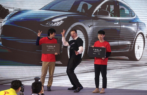 Tesla’s China-made Model 3 drives up Chinese market shares