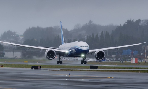 Boeing completes maiden flight of new 777X passenger jet