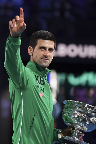 Djokovic targets Slam record in two seasons