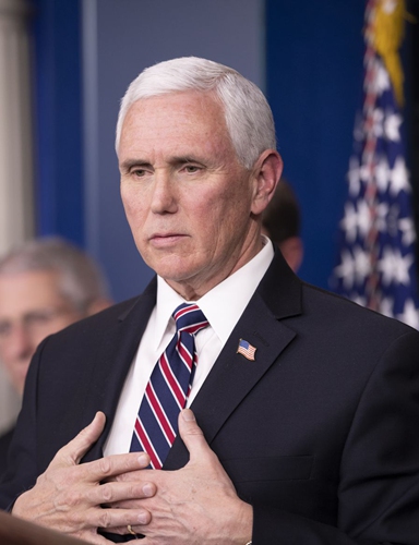 US Vice President Pence to receive coronavirus test