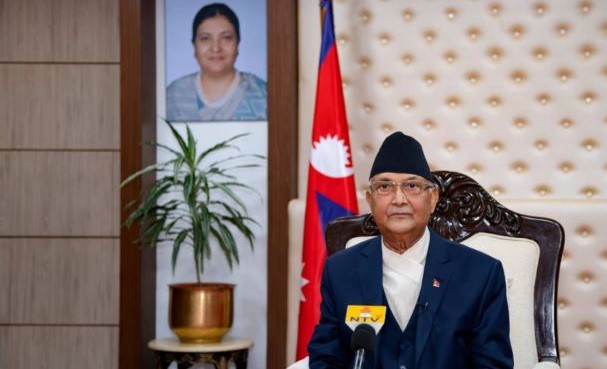 Prime Minister Oli addresses the nation today on television.