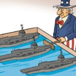 US warship drills embolden regional instability