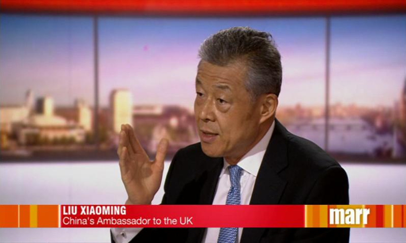 Chinese envoy urges UK to have independent policy rather than ‘dance to tune of Americans’