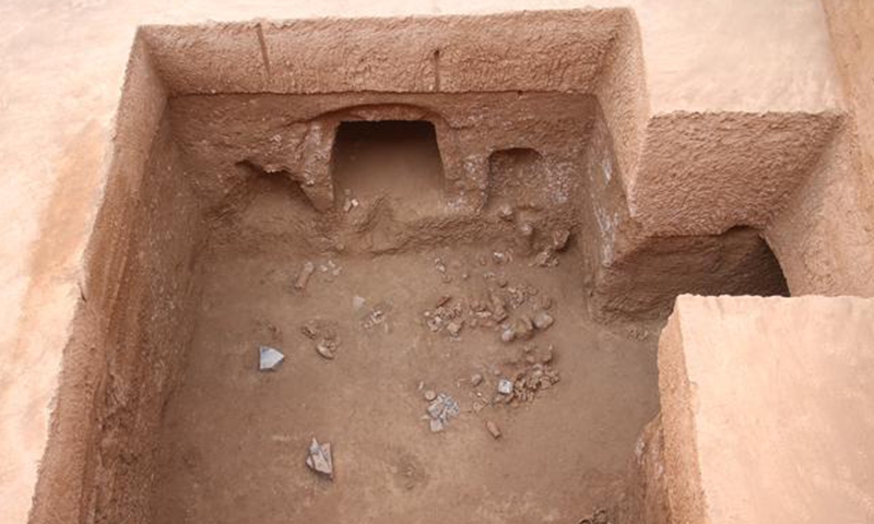 Family cemetery of ancient official excavated in Northwest China