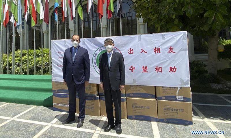 China delivers anti-coronavirus medical aid to Arab League