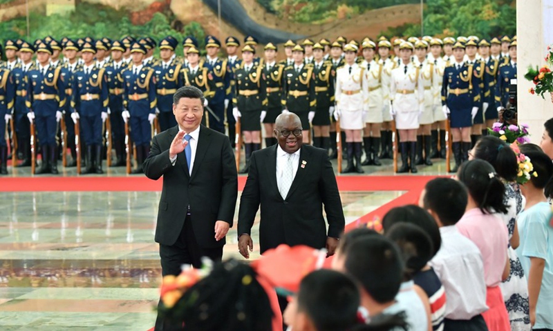 Chinese, Ghanaian leaders exchange congratulations on 60th anniversary of diplomatic ties