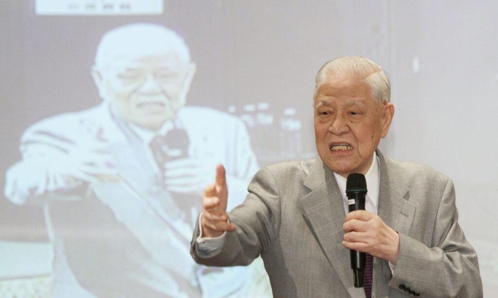 Former Taiwan leader, “godfather of Taiwan secessionism,” Lee Teng-hui dies: Taiwan media