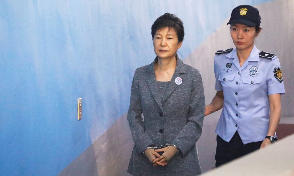 S.Korea court sentences Park Geun-hye to 20 years in jail