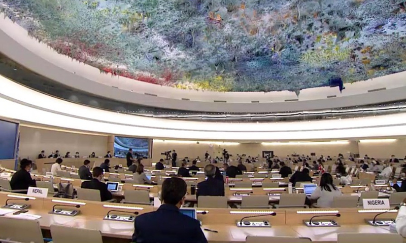 Chinese Mission to the UN Human Rights Council calls on US to correct its human rights problems