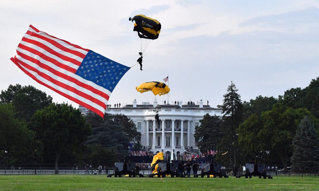 Divided Independence Day in DC