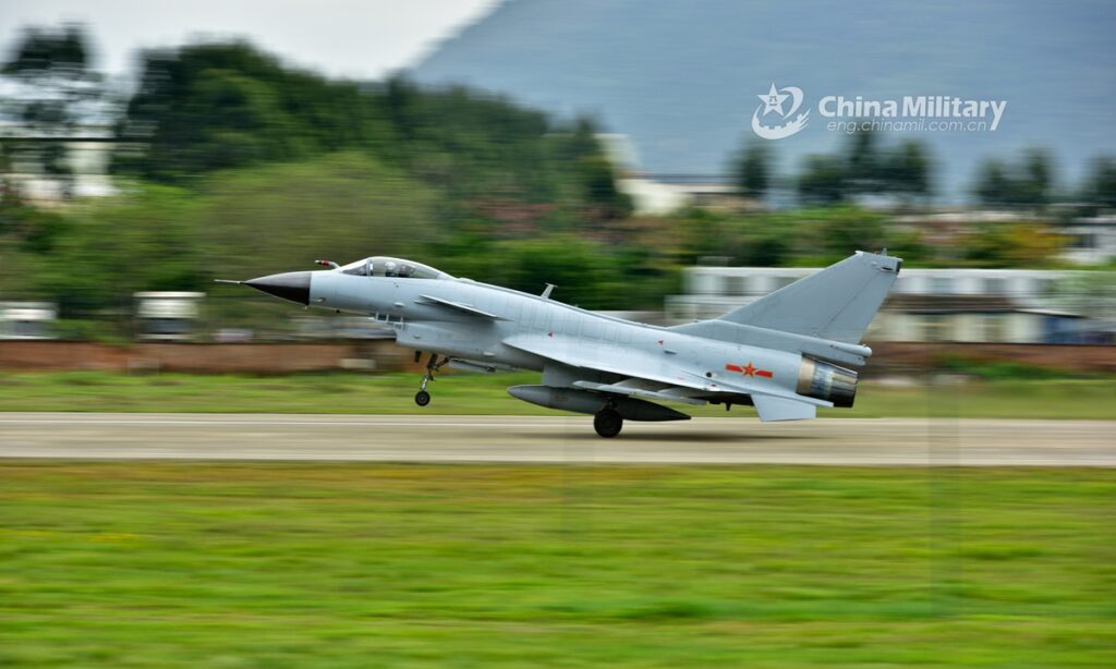 PLA fighter jets cross ‘middle line’ of Taiwan Straits an hour before US official’s meeting with Tsai Ing-wen