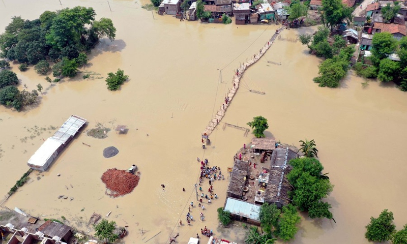 Over 8.1 mln people affected by floods in India’s Bihar, 25 dead