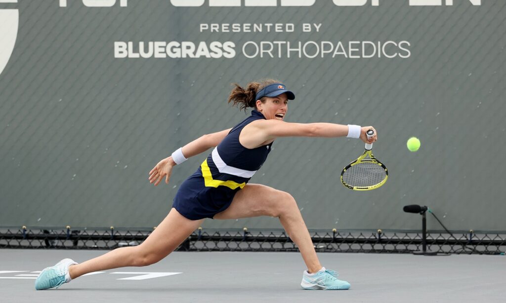 Konta suffers heart scare in Lexington exit