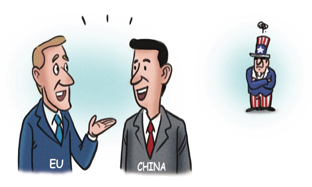 Anxiety over China-EU ties illustrates US hurting trans-Atlantic relations