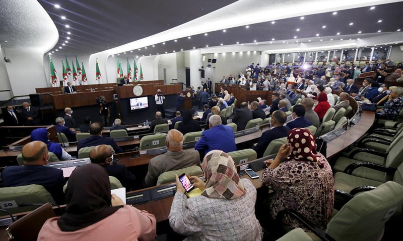 Algerian Lower House of Parliament adopts constitution draft