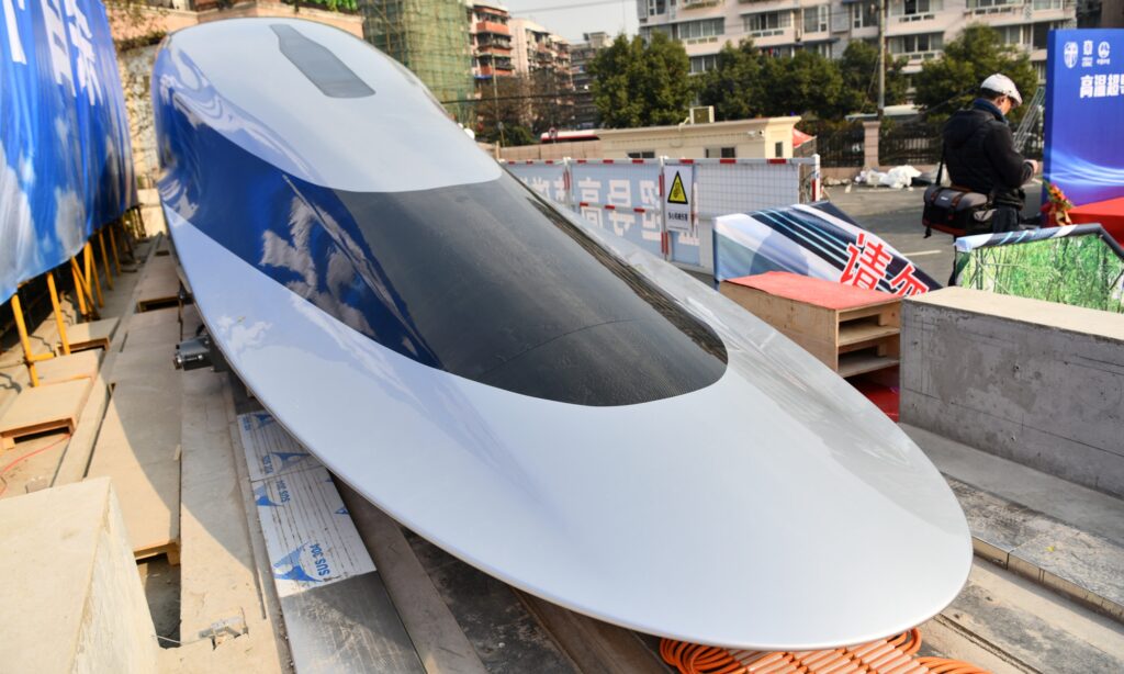 China completes maglev prototype, fastest land vehicle with peak speed of 620 km/h