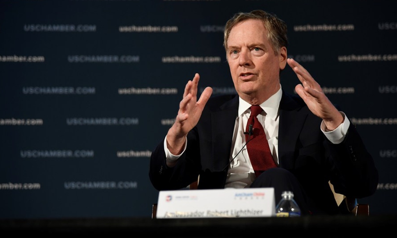 GT Voice: Robert Lighthizer did enormous harm to US-China trade, relations