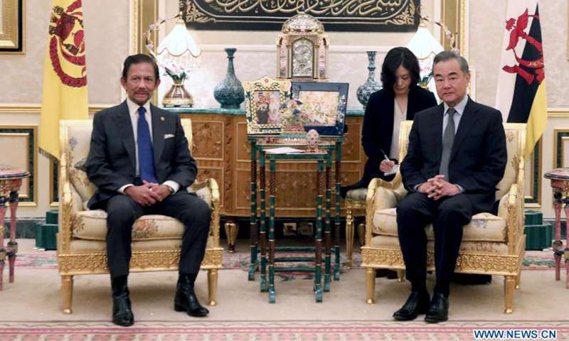 China, Brunei vow to push bilateral cooperation to new high