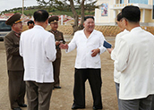 Kim Jong Un thanked all the people for being healthy and free from illness