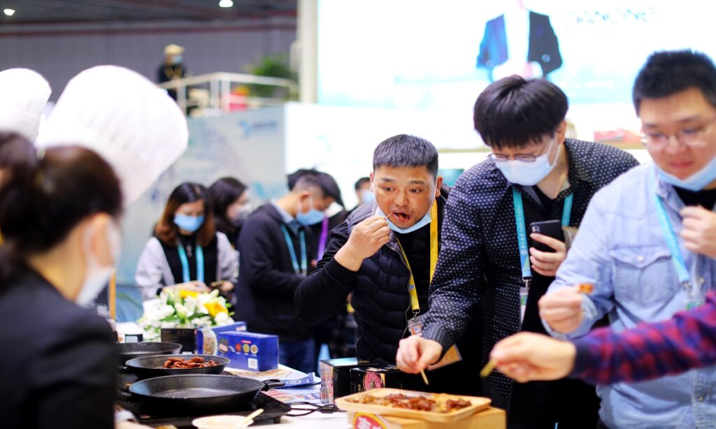 Chinese have a larger appetite for imported goods during festival