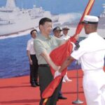 Xi attends commissioning of 3 naval vessels, signaling ‘China’s determination to manage S.China Sea’