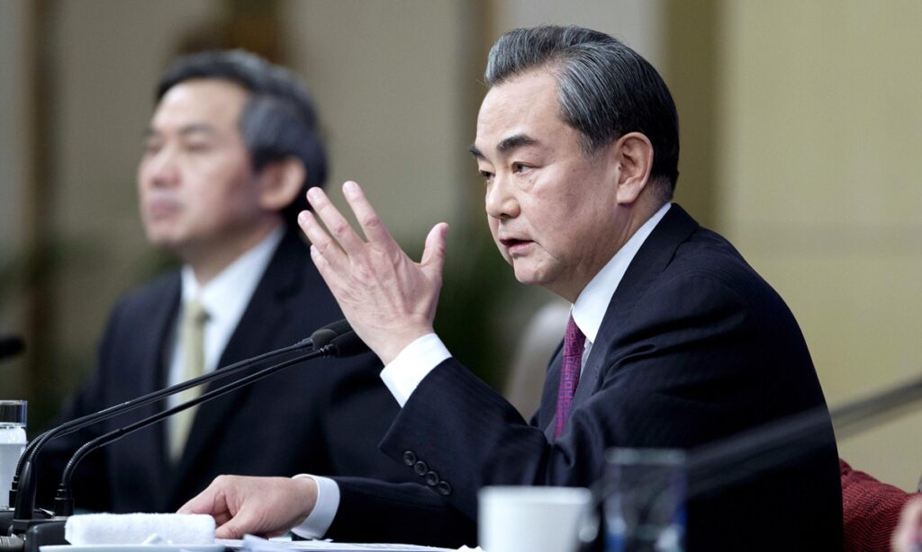 Wang Yi puts forward five suggestions to US on bilateral ties