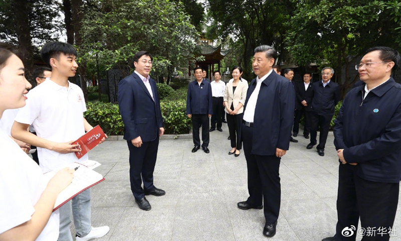 Xi inspects central Chinese city Nanyang