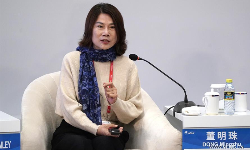 Chairwoman of Chinese home appliance giant joins TV show focusing on workplaces