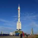 Rocket, spaceship combo rolled out to launch pad for China’s space station first crewed mission