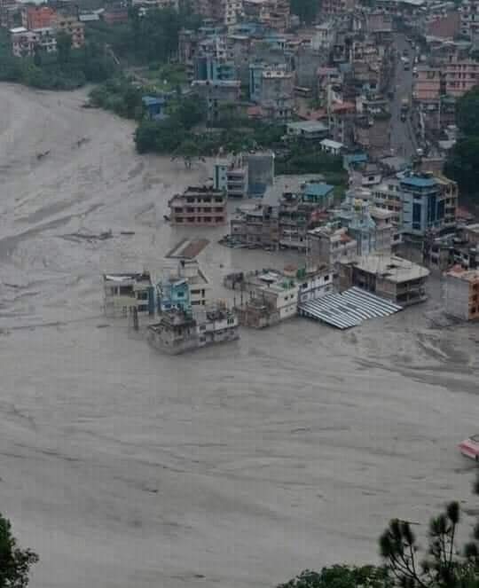 Floods and landslides in Indravati, Sunkoshi, Bramhayani and other rivers of Sindhupalchok have caused great loss of life and property