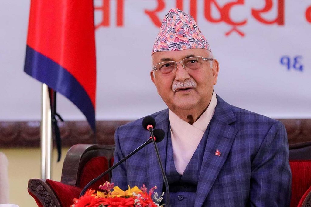 UML will secure a majority in coming election: claims Chair Oli 