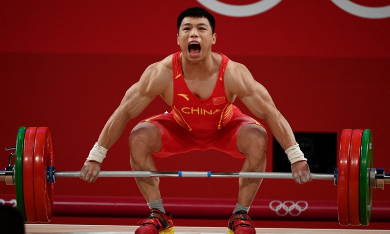 Chinese weightlifter Chen Lijun crowned men’s 67 kilogram champion at Tokyo Olympics