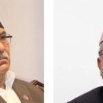 Leader Dahal and Yadav hold separate meetings with Leader Nepal