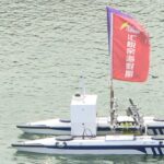 China’s first unmanned observation boat for marine ranch farming completes trial voyage in East China’s Shandong