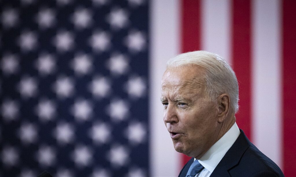 Wildfires highlight need for climate action, Biden says