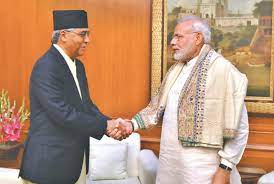 Birthday wishes to PM Modi from PM Deuba