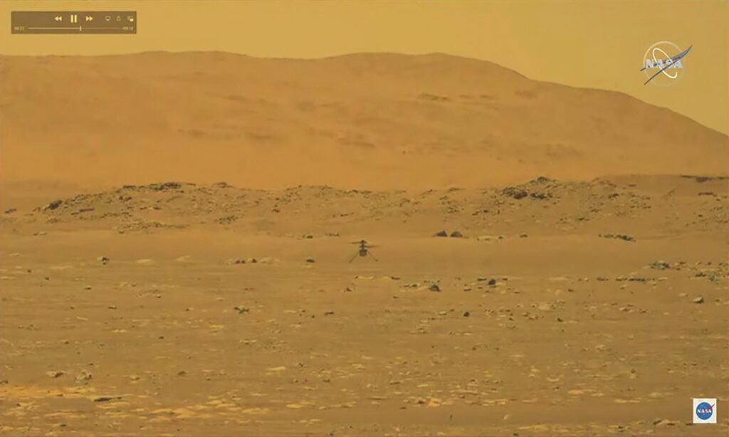 After six long months on Mars, NASA’s tiny helicopter still flying high