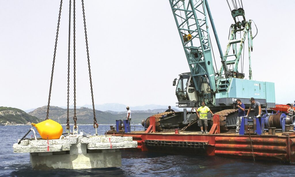 Corsica’s ecological moorings protect seagrass and yachts