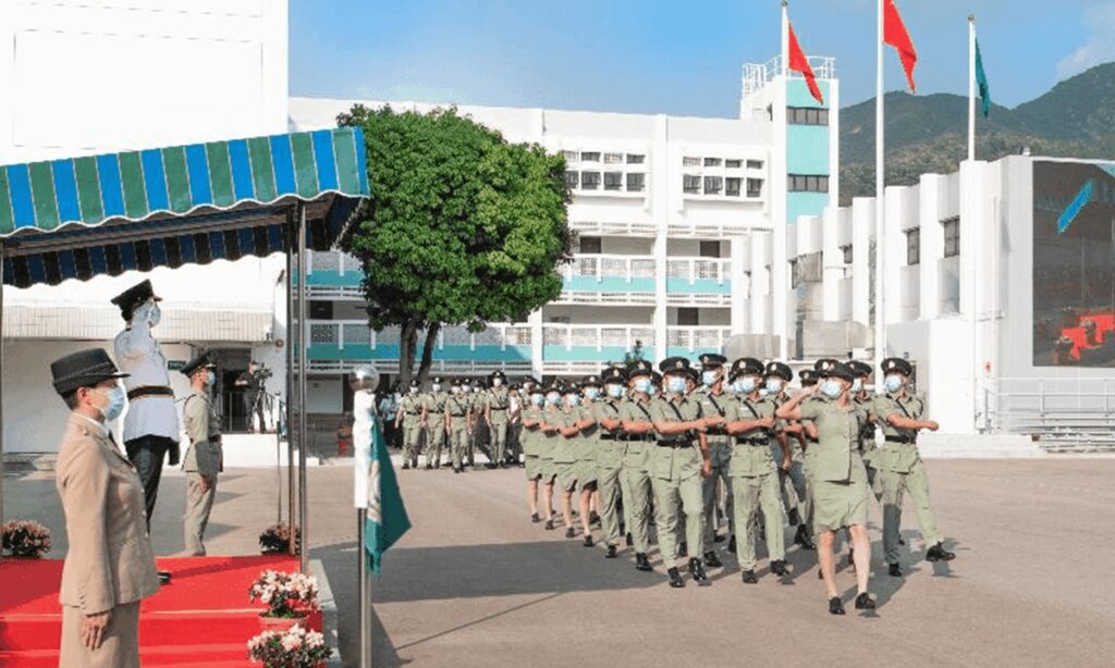 HK Customs adopts Chinese-style foot drill for passing-out parade, the first time for HK disciplined services