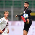 Giroud fires Milan past Torino