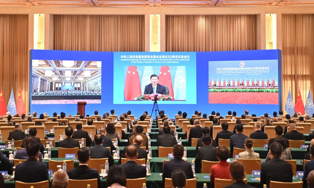 Xi reiterates China’s role in defending UN mandate